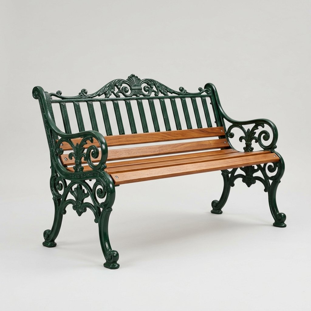 Wrought Iron Benches