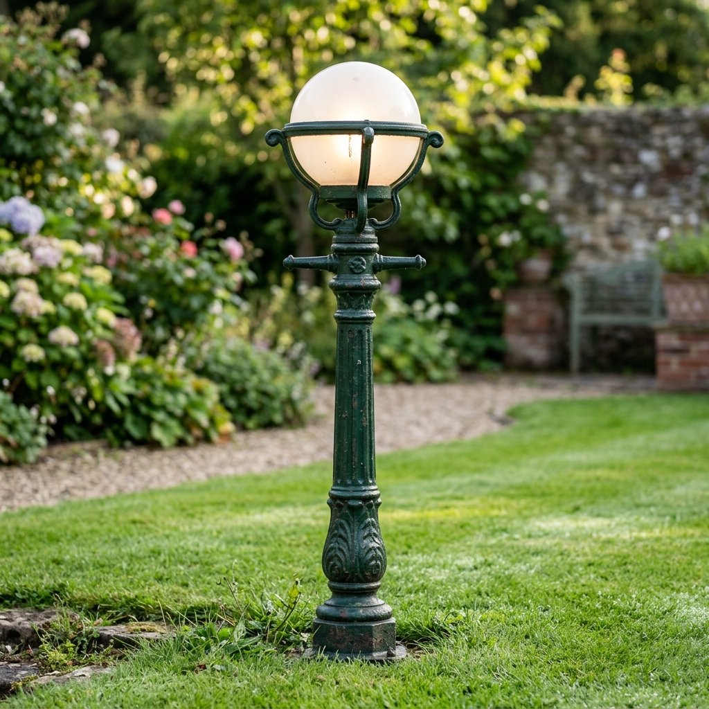 Green Globe Garden Lights