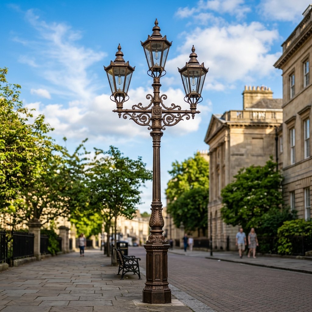 Cast Iron Street Lamp Posts